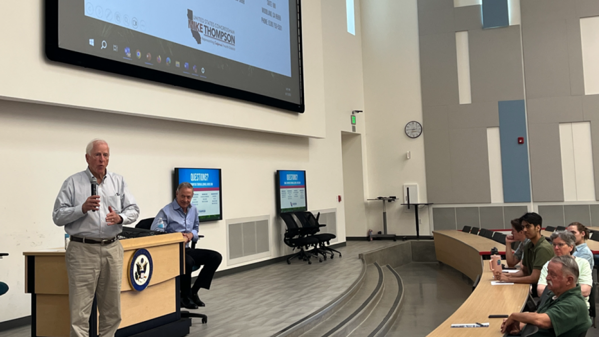 THOMPSON, FORMER SOCIAL SECURITY COMMISSIONER O’MALLEY HOST SOCIAL SECURITY TOWN HALL IN DAVIS