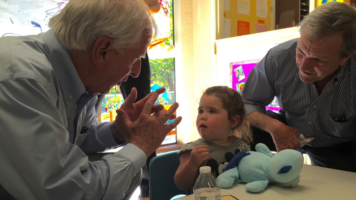 Reps Thompson, DeSaulnier visit Martinez Early Childhood Center