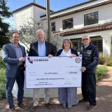 Thompson Presents $1.05 Million Check to City of Woodland for I-5/SR 113 Connectors Project