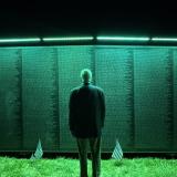 Rep. Thompson at the Wall that Heals