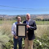 THOMPSON HONORS EDGAR ONTIVEROS AS THE 2025 LAKE COUNTY AMERICAN DREAM AWARD RECIPIENT