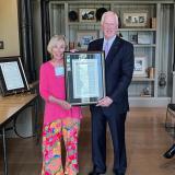 Congressman Thompson recognizes Karen Collins as Sonoma County’s Woman of the Year