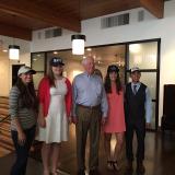 Rep. Mike Thompson with (from left to right) Melgoza, Farr, Rickert, and Leary