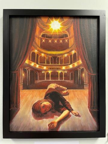 “Theater” by Katherine Dowling was selected as the grand prize winner by a panel of judges.