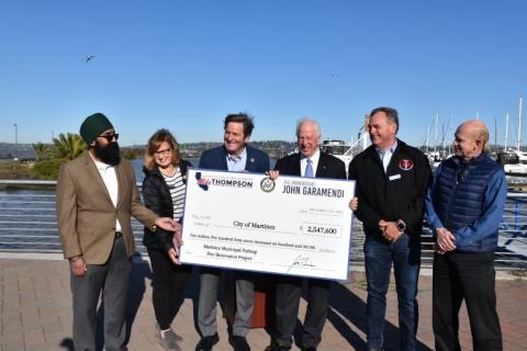 Martinez Fishing Pier Check Presentation
