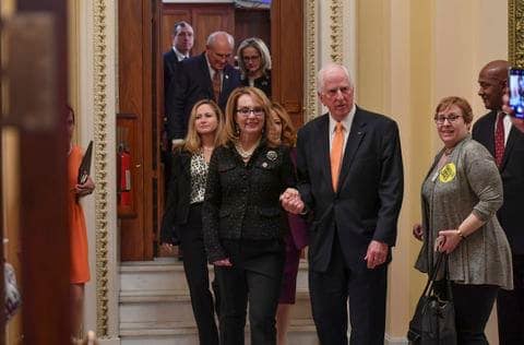 Picture of Reps. Mike Thompson and Gabby Giffords
