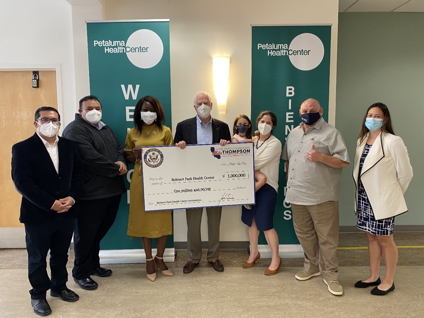 Petaluma Health Center Check Presentation