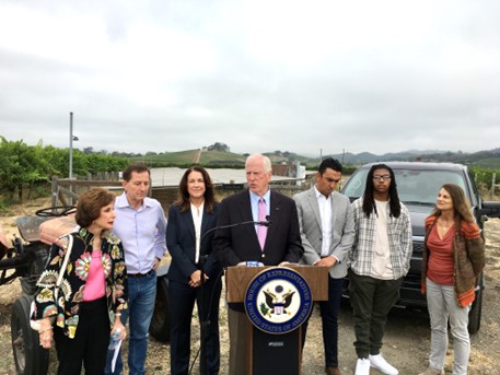 [Picture of Congressman Thompson Speaking]